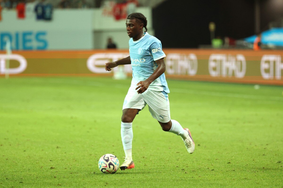 The first glimpse of a Manchester City summer signing was full of promise