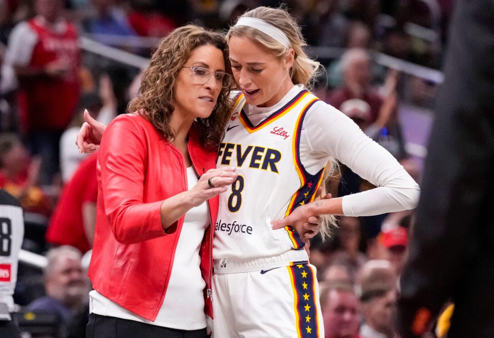 Sophie Cunningham Publicly Defends Stephanie White Amid Backlash During DiJonai Carrington Blowout