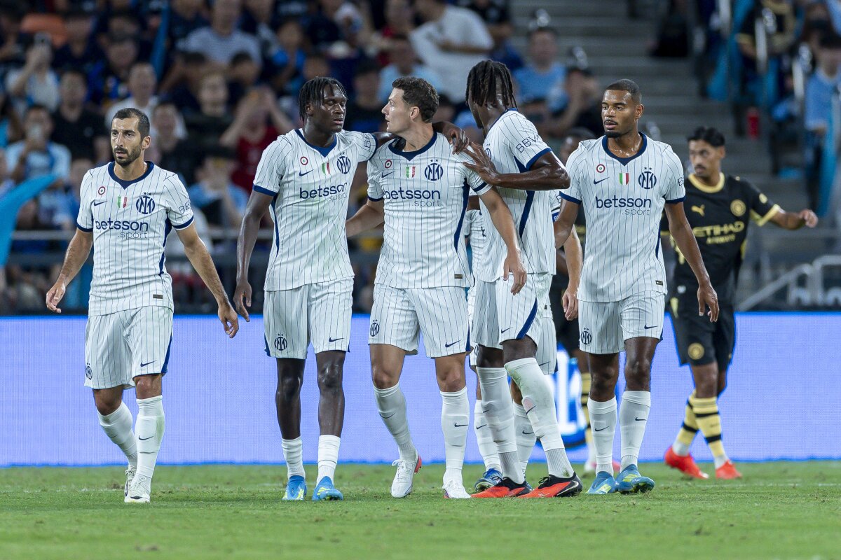 Inter beat Manchester City on penalties in friendly after 1-1 draw