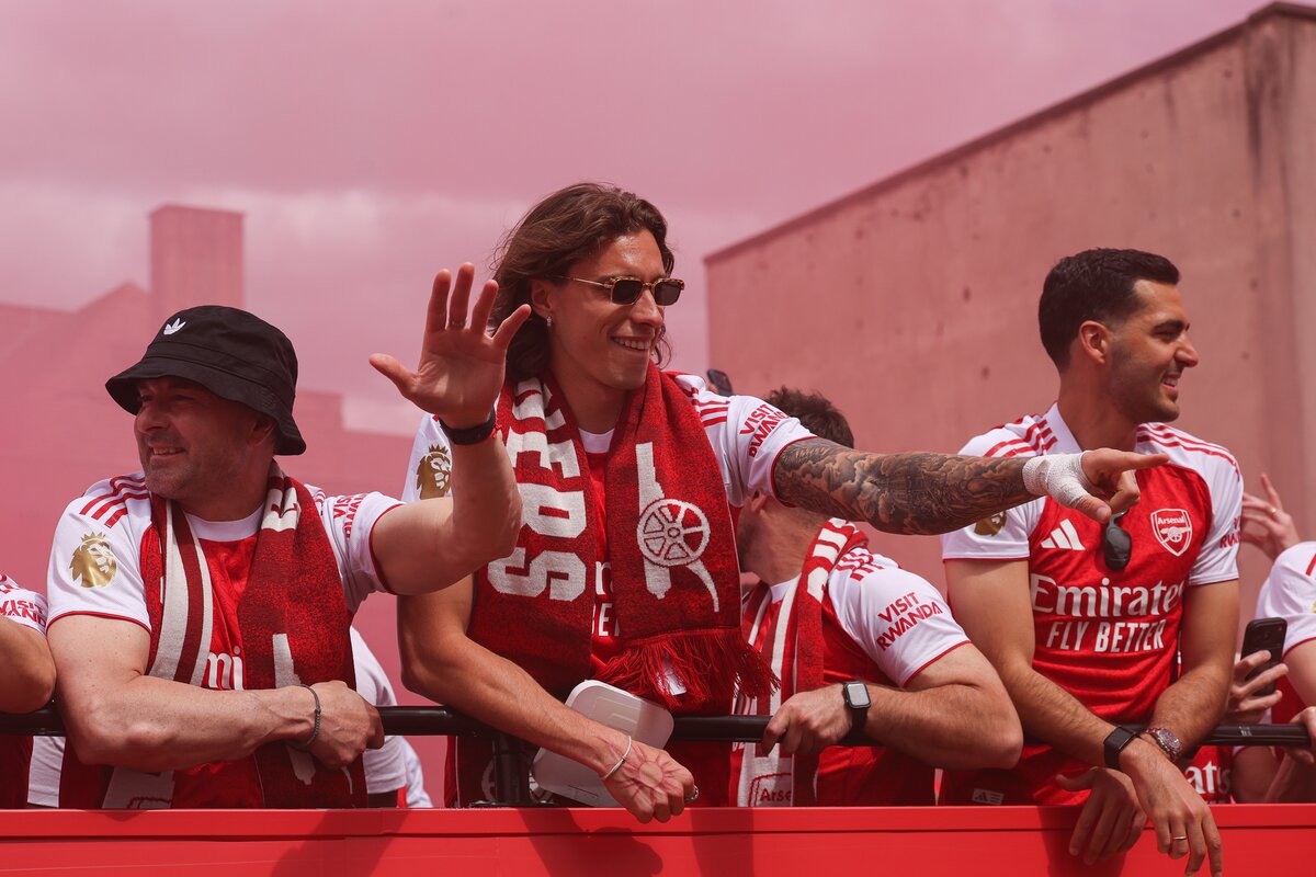 Calafiori: ‘Looking forward to Tonali rivalry; Arsenal have more trophies to win