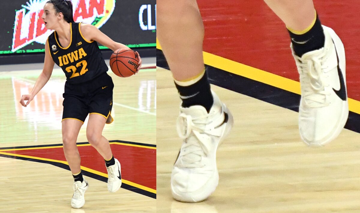 Caitlin Clark's Shoe Style Through the Years [PHOTOS]