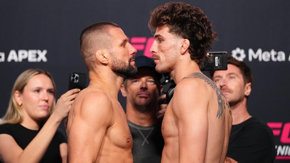 UFC Vegas 120 Final Card — Gamrot Vs. Salkilld Weigh-In Results