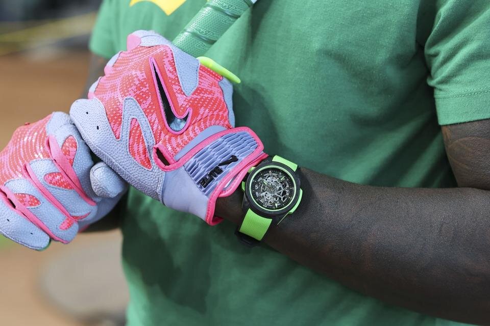 An MLB Player May Have Made History Wearing A Mechanical Watch During A Game
