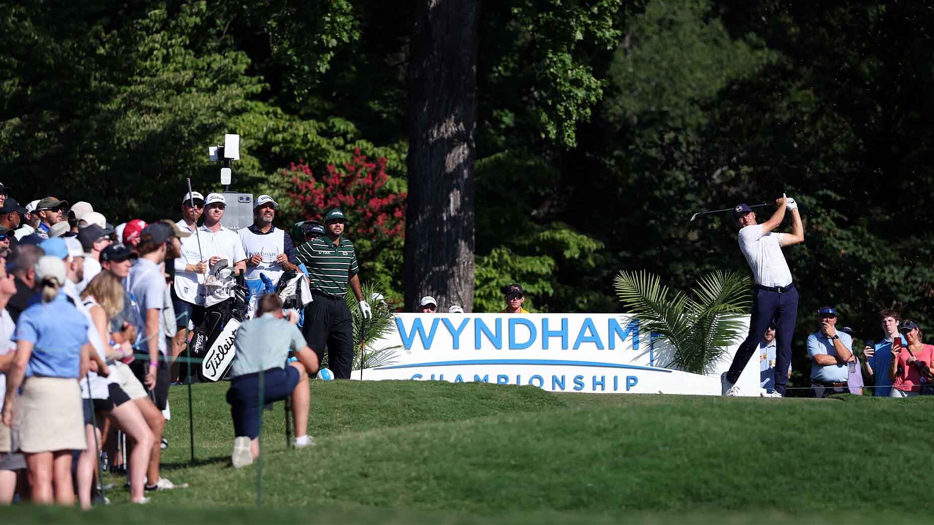 2026 Wyndham Championship Saturday tee times: Round 3 pairings