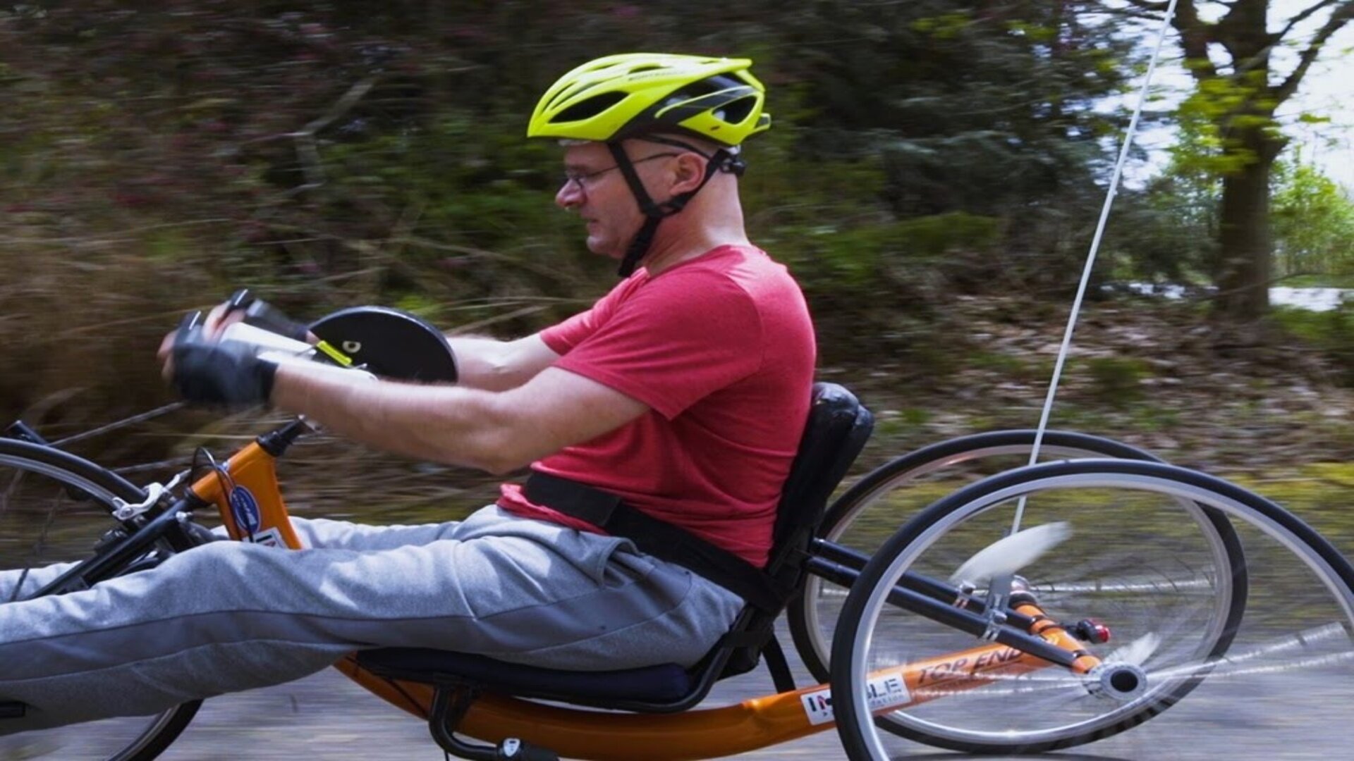 Danny Chew continues his million-mile cycling dream after injury
