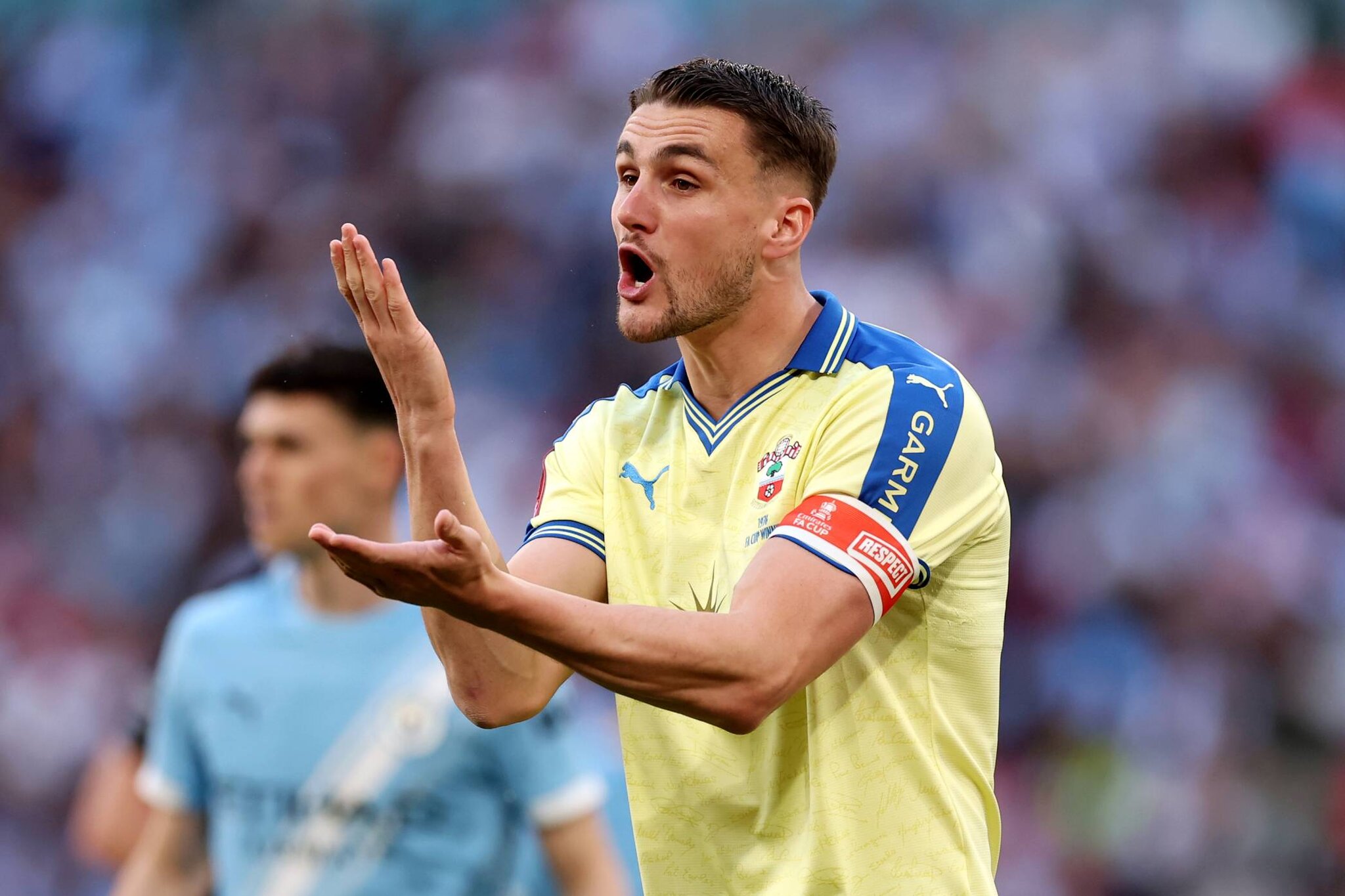 Southampton boss Eckert responds to Aston Villa interest in star man Harwood-Bellis