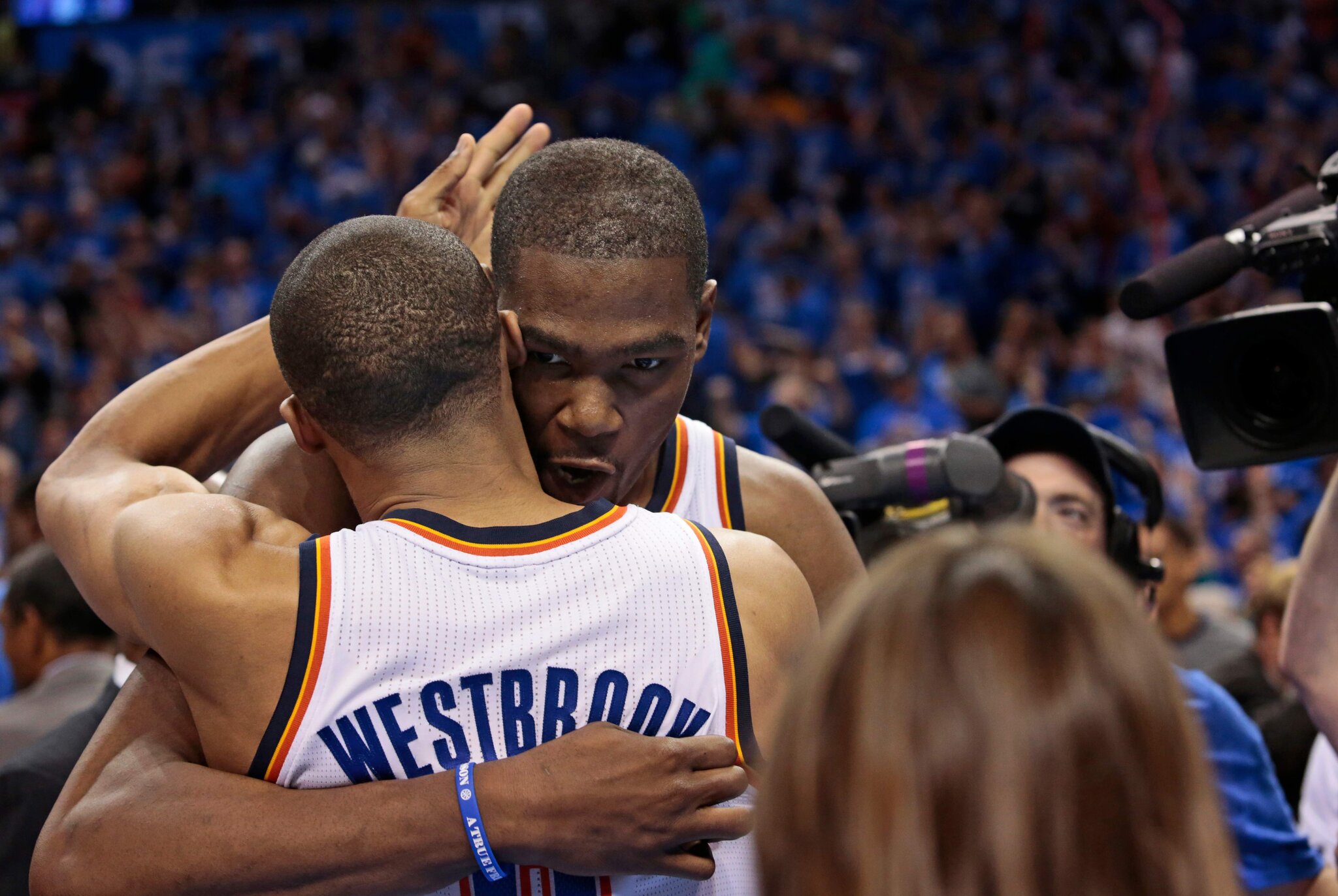 Thunder Icon Russell Westbrook Gets Emotional Kevin Durant Tribute
