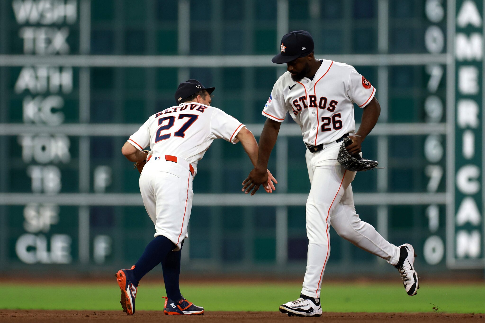 Houston Astros Announce Yordan Alvarez, Jose Altuve Updates During Angels Game