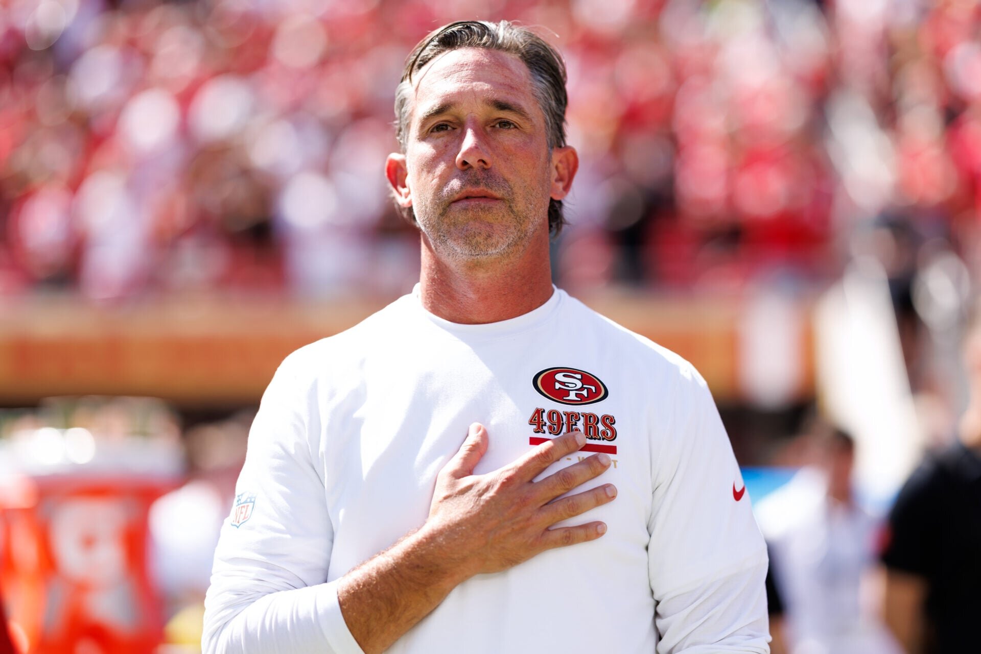 Brandon Aiyuk aims real low blow at 49ers head coach Kyle Shannahan after brutal car crash