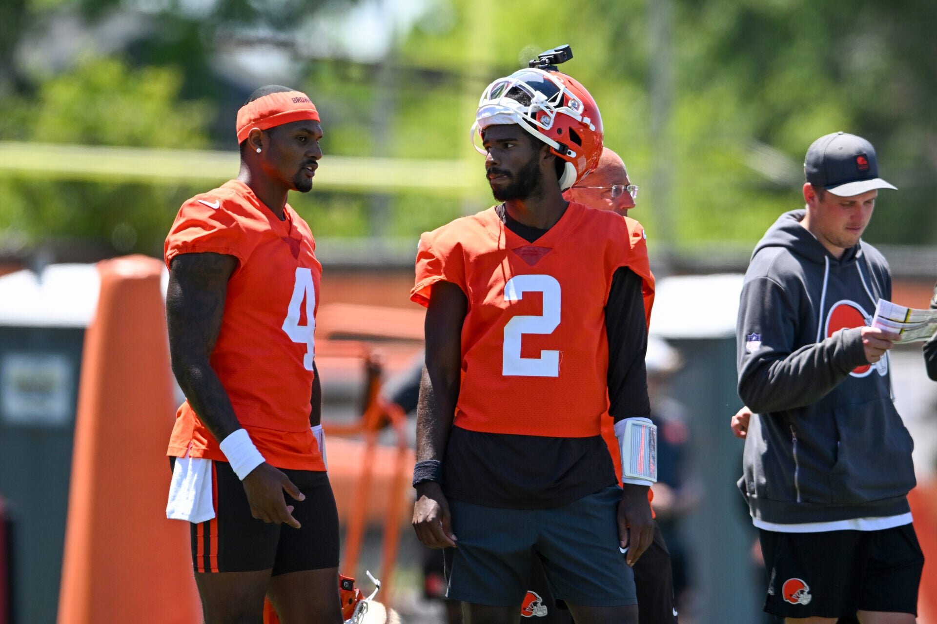 Browns coach Todd Monken sets a supreme Shedeur Sanders vs Deshaun Watson QB battle timeline