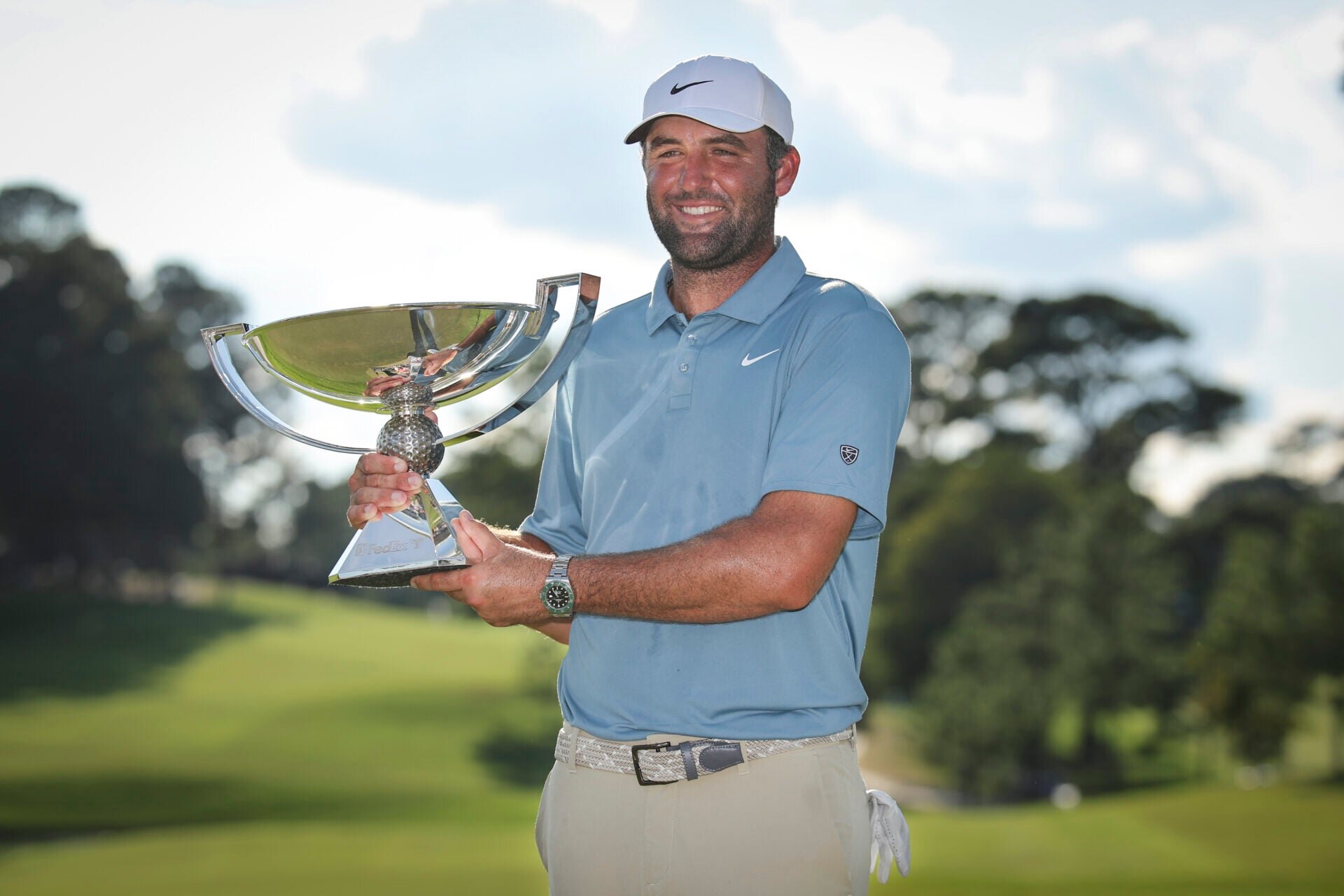 How Scottie Scheffler’s PGA Tour prize money compares to Tiger Woods after becoming all-time leader