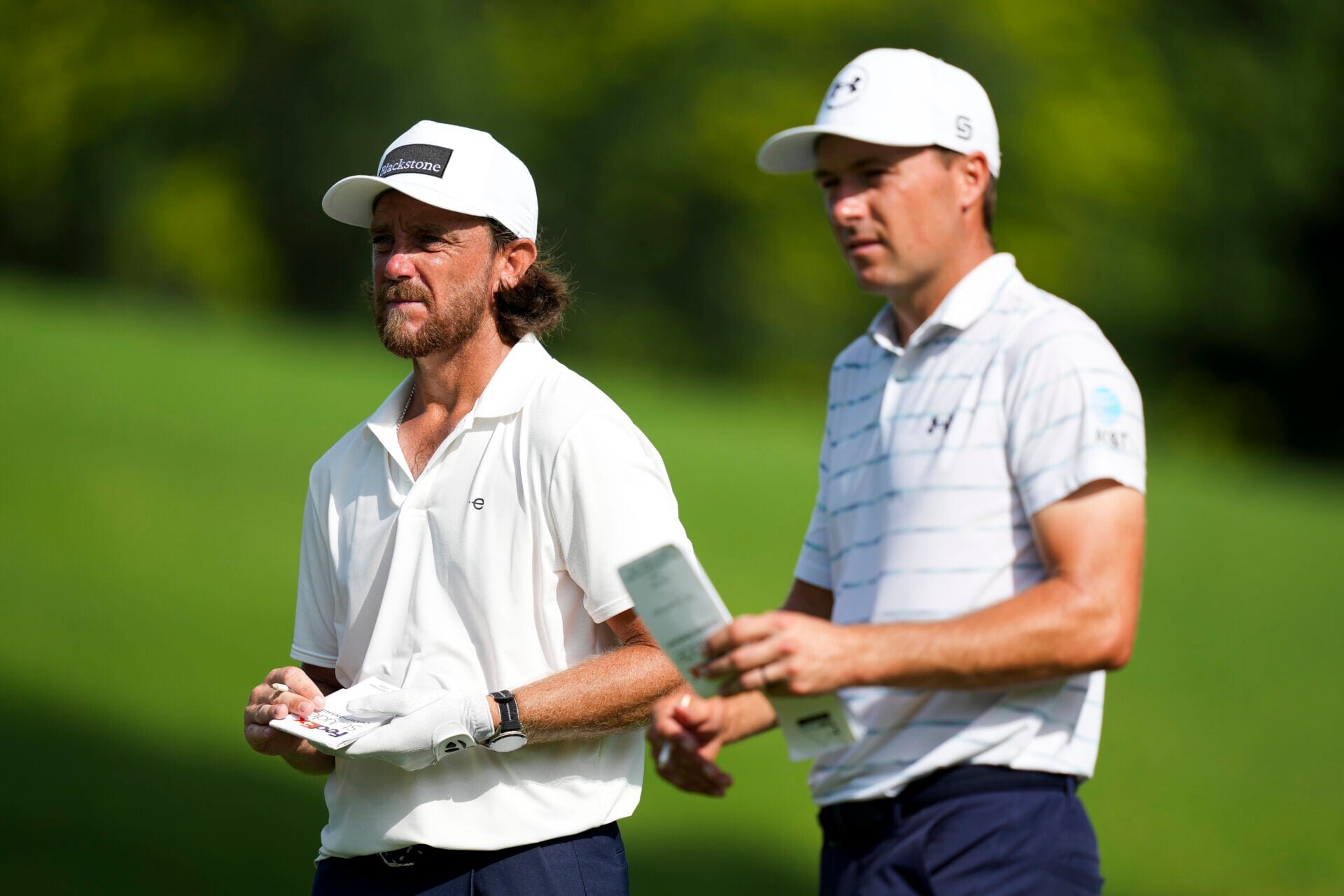 Tommy Fleetwood’s response when asked how he found playing with Jordan Spieth at the FedEx St. Jude