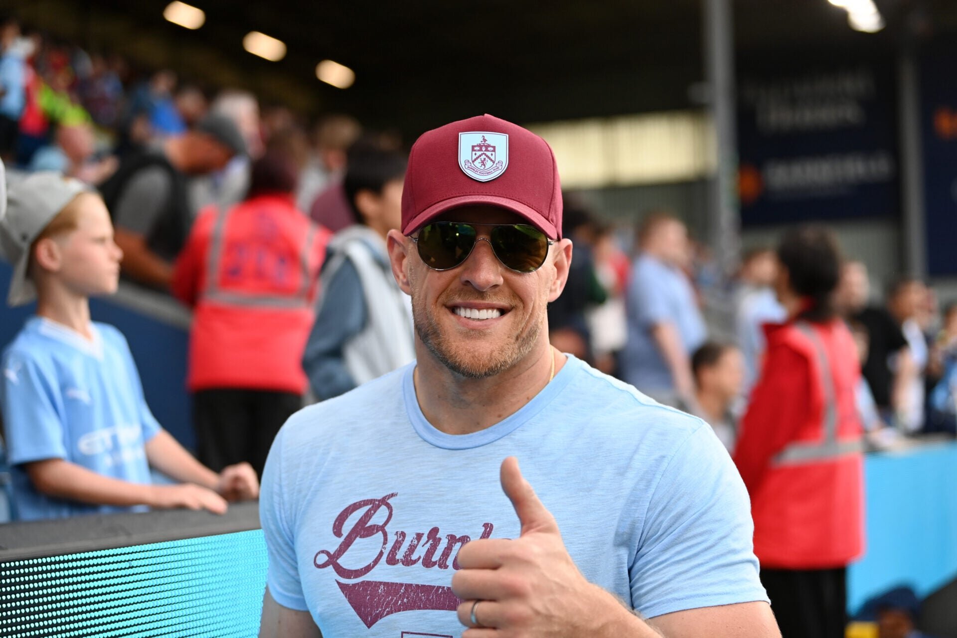 J.J. Watt reveals kit for English soccer club Burnley he spent ‘two years’ designing