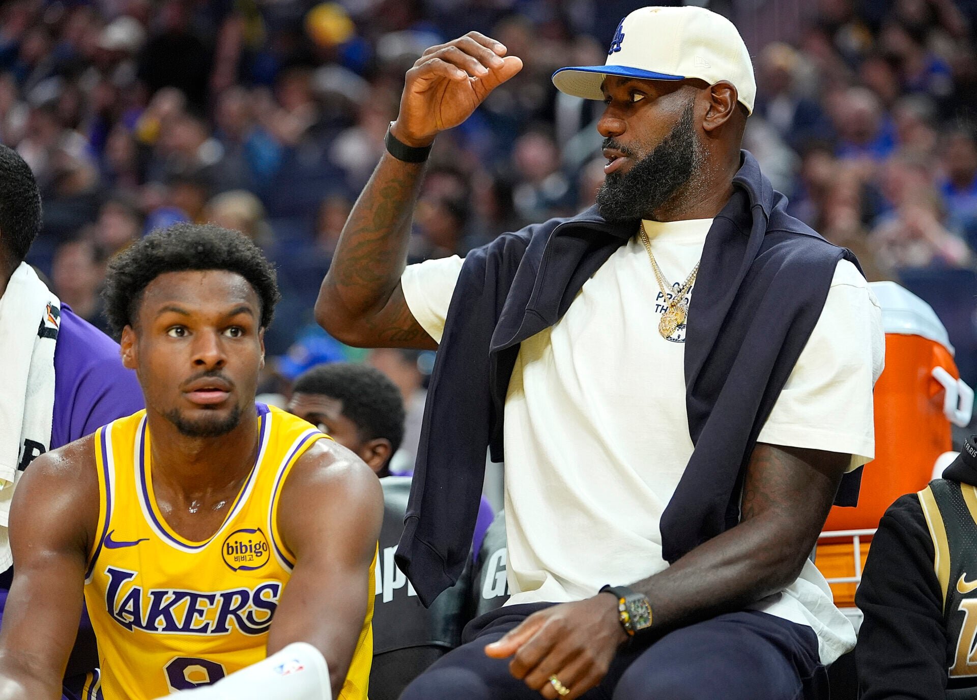 Bill Simmons addresses hilarious Bronny James playoff idea which could cause problems for LeBron James