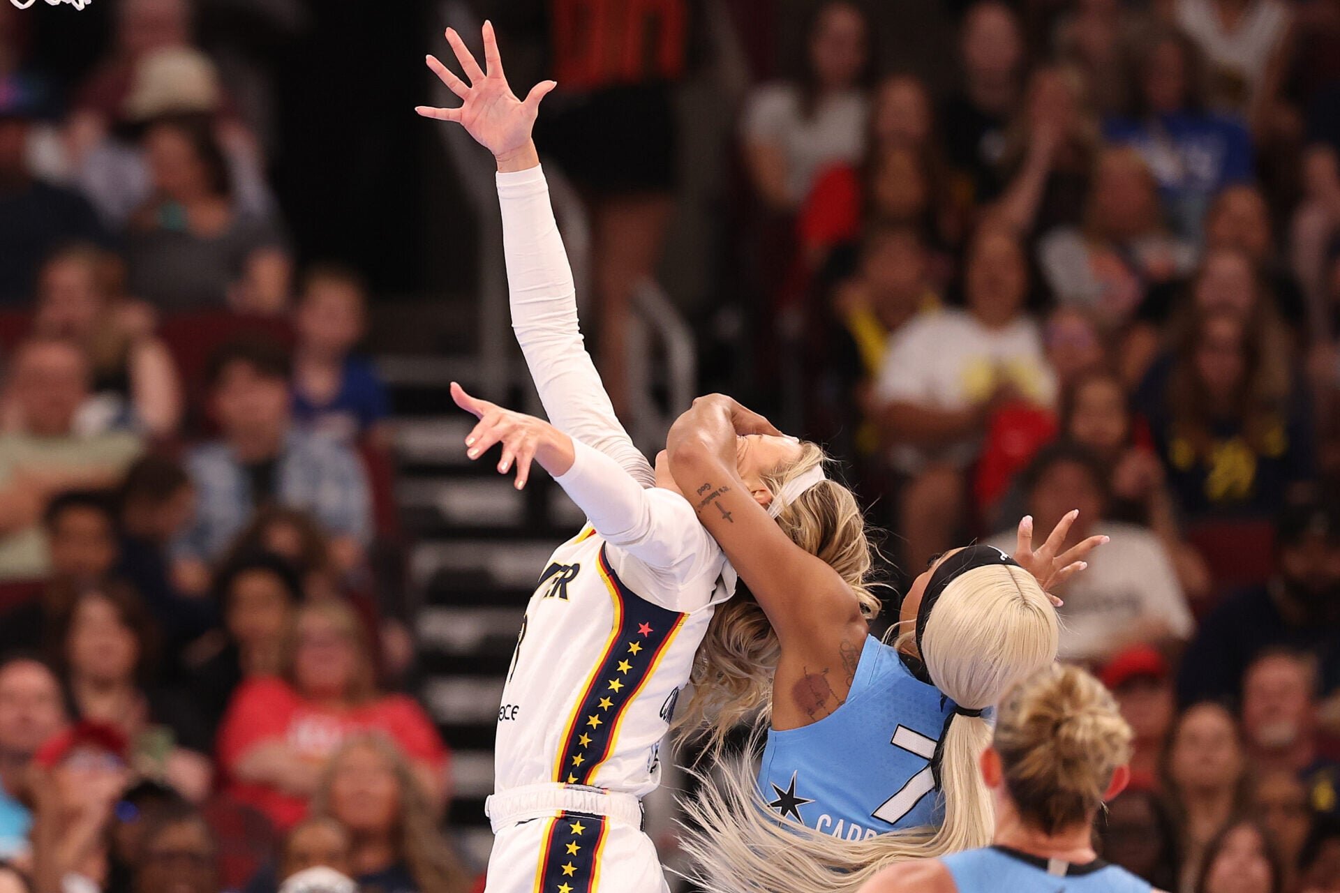 Jason Whitlock slams ‘idiot’ WNBA analyst for defending DiJonai Carrington foul on Sophie Cunningham