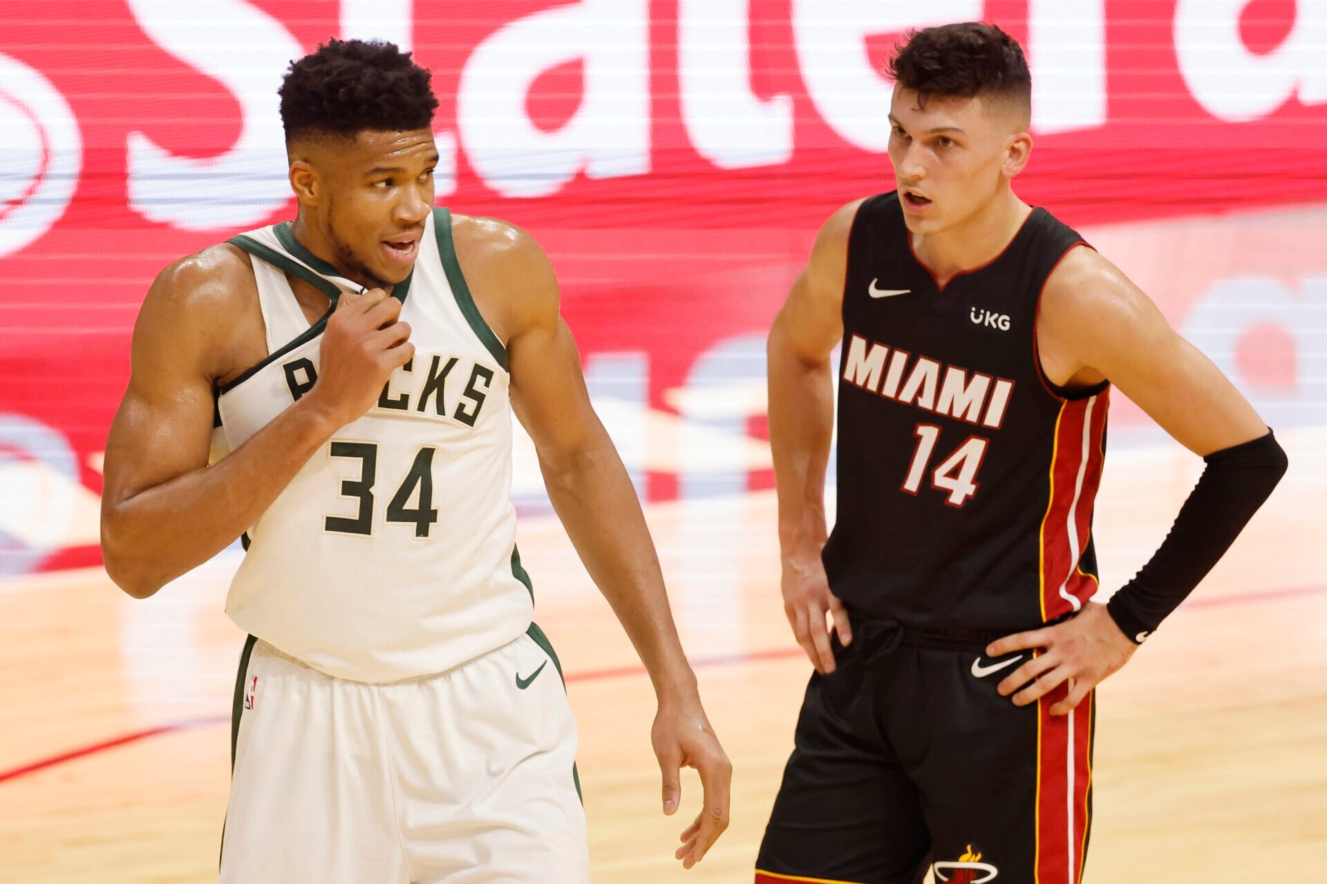 Tyler Herro dubs him being traded for Giannis Antetokounmpo the 'craziest' of the offseason
