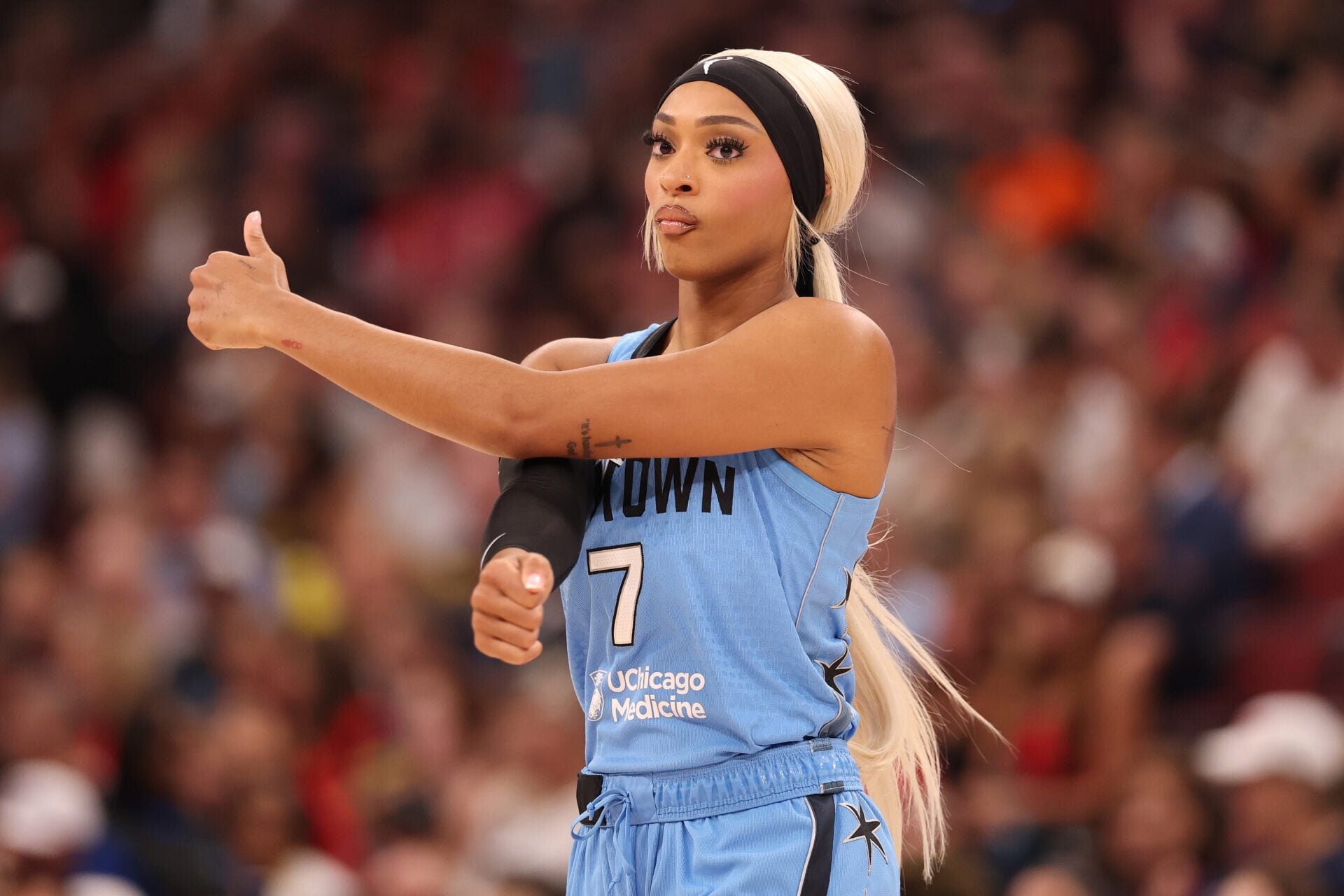 Her dad was in the NFL’ – DiJonai Carrington’s ‘privileged’ past unearthed in WNBA race feud