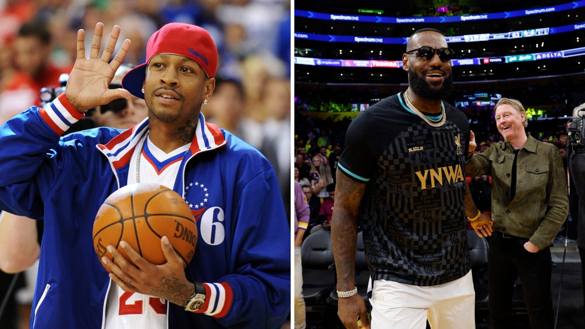 76ers legend Allen Iverson shares his true feelings on LeBron James joining the franchise