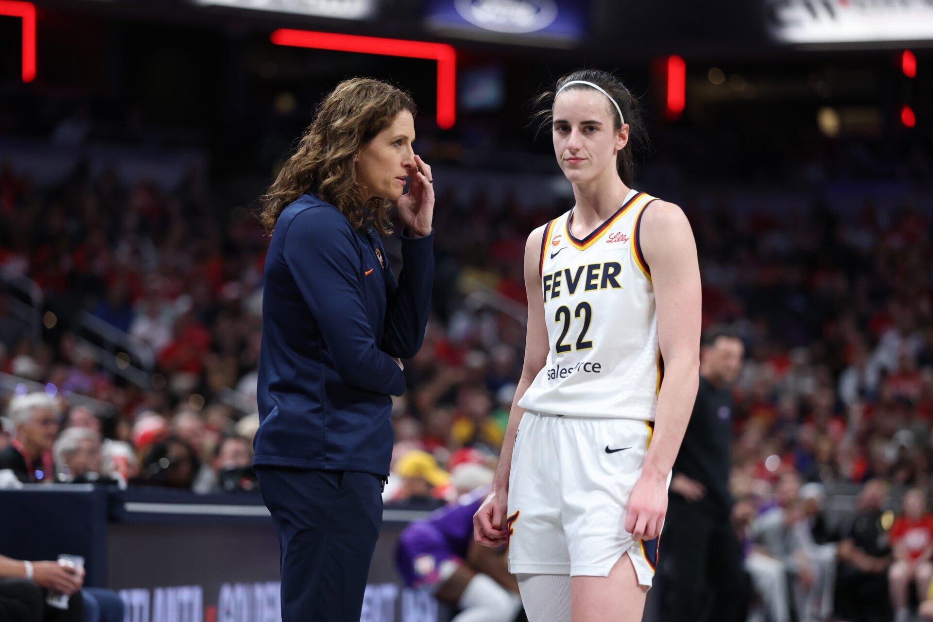 Caitlin Clark left disappointed after Fever fans’ treatment of coach Stephanie White