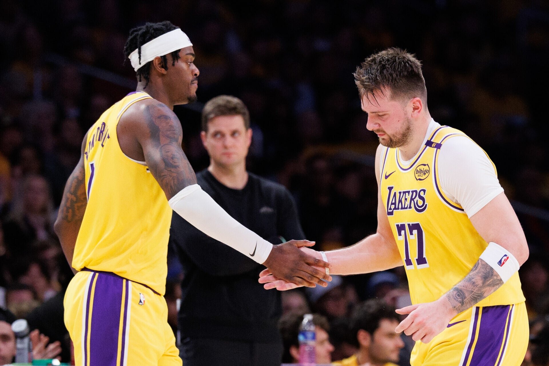 Jarred Vanderbilt might follow former Lakers teammates steps after Luka Doncic-led preseason trip