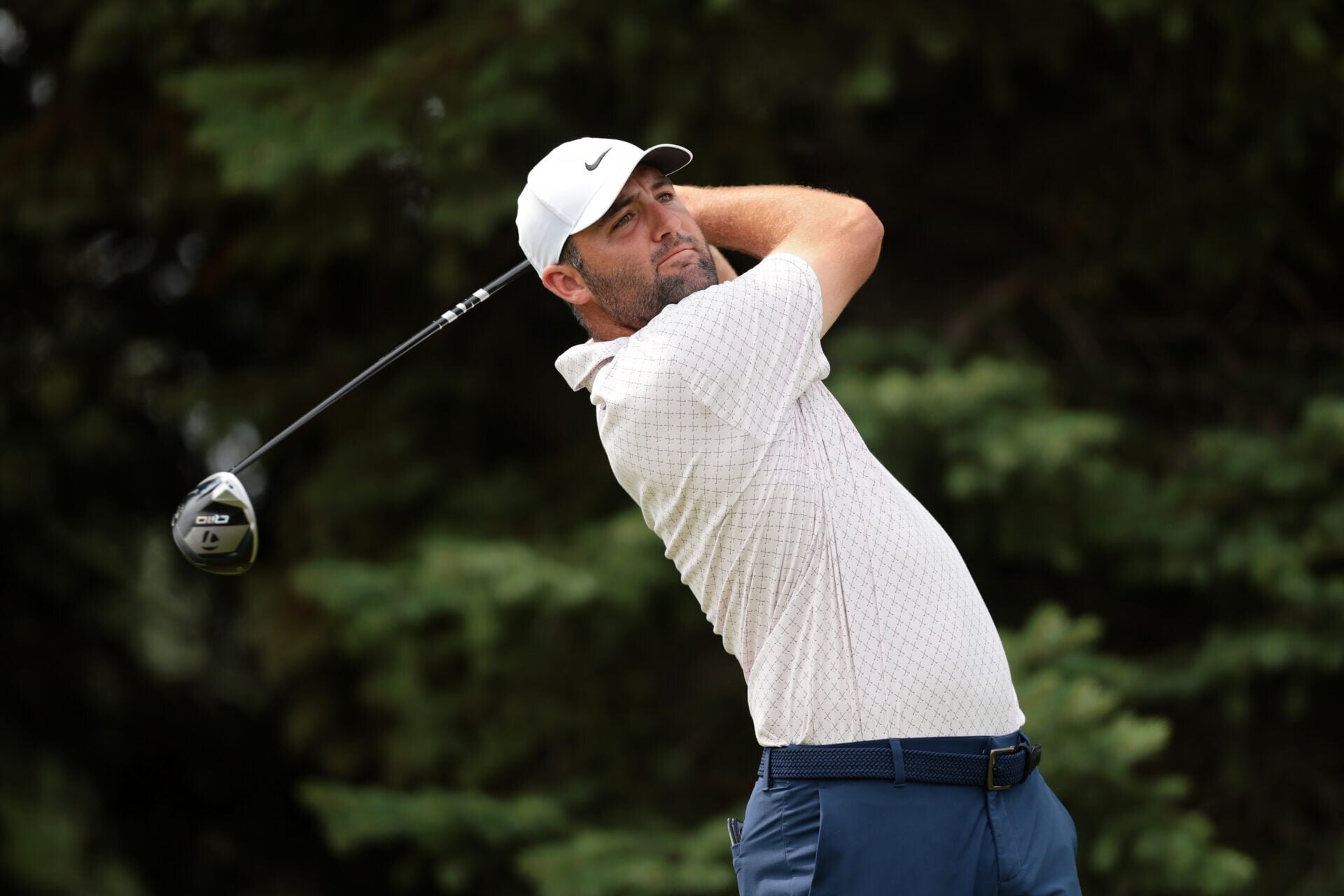 Scottie Scheffler criticised for hitting a ‘horrendous’ shot at the 3M Open that Tiger Woods never would have