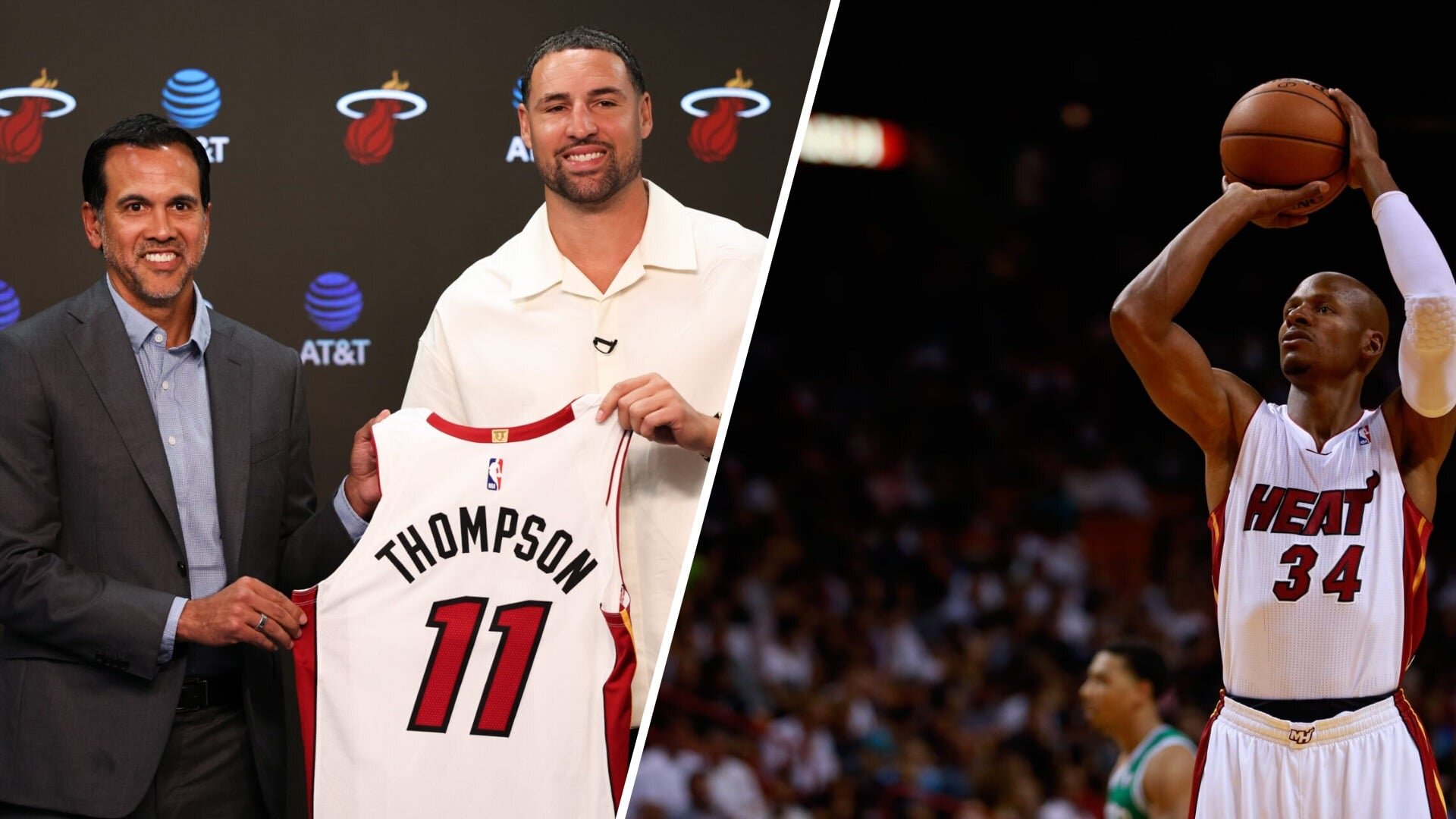 Are you kidding me?’ Klay Thompson addresses Ray Allen comparisons after signing with Miami Heat