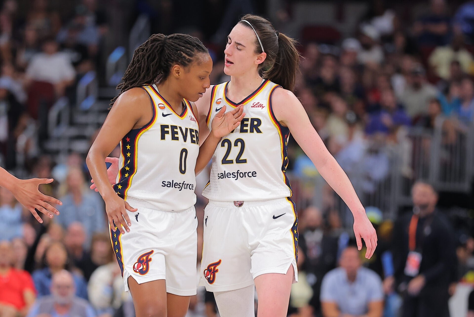 WNBA fans are in awe of ‘Splash Sisters’ Caitlin Clark and Kelsey Mitchell after latest win