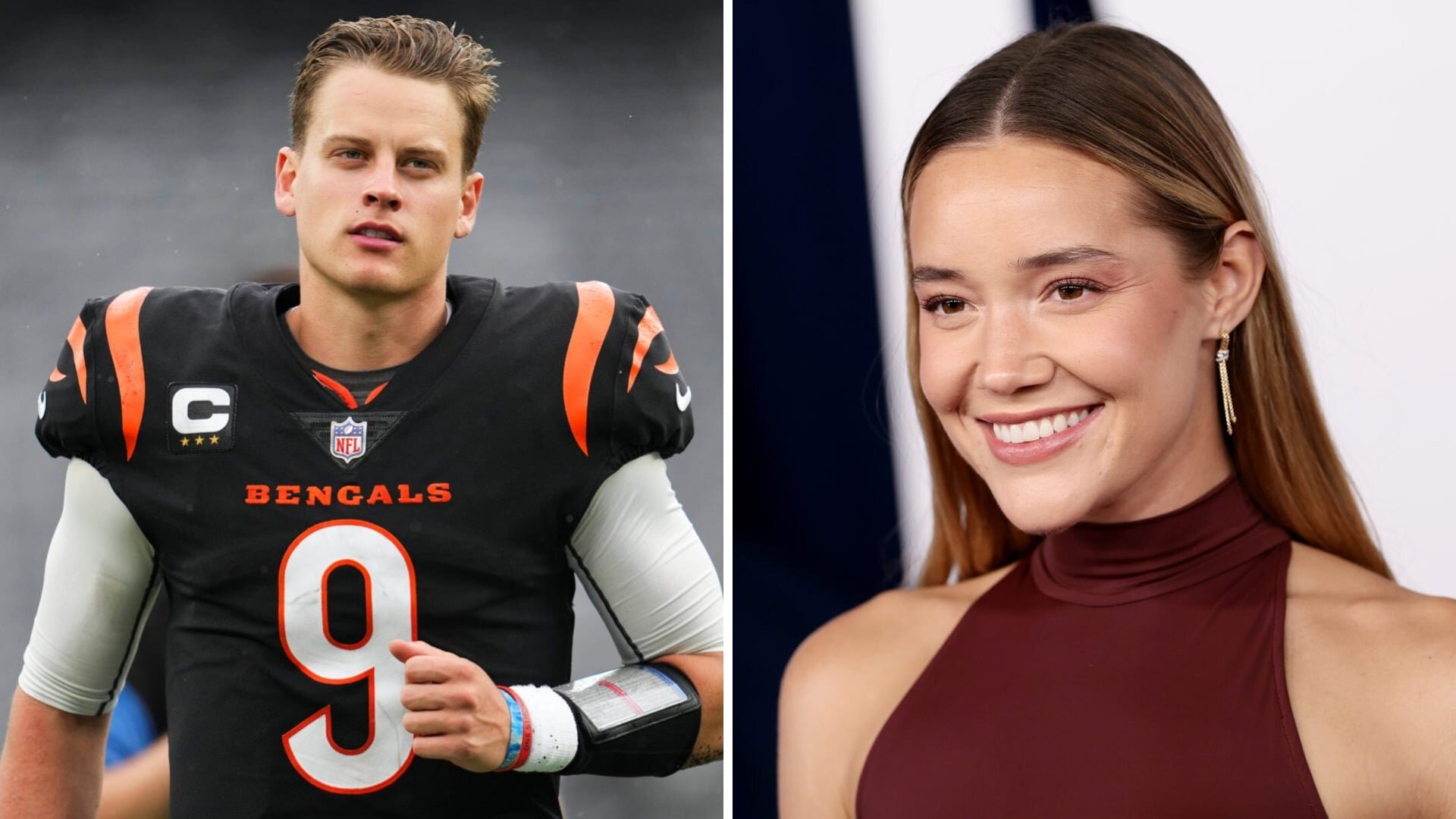 Joe Burrow turns heads with post-practice moment on the field with girlfriend Olivia Ponton