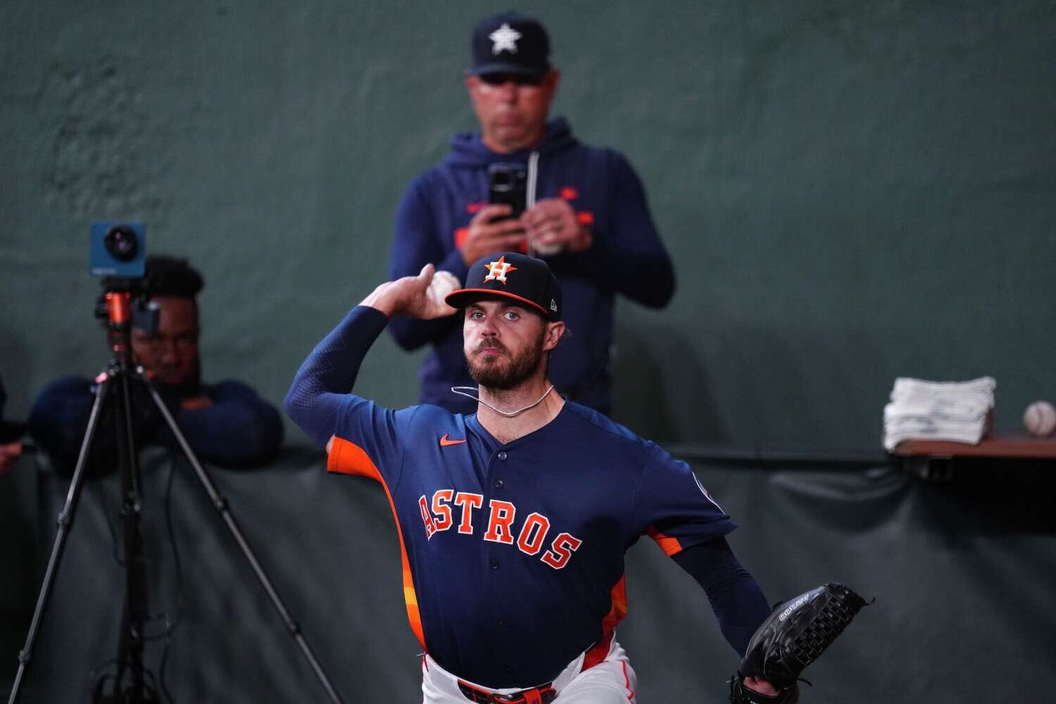 Former Astros pitcher Spencer Arrighetti leaves first rehab start in Blue Jays system with injury