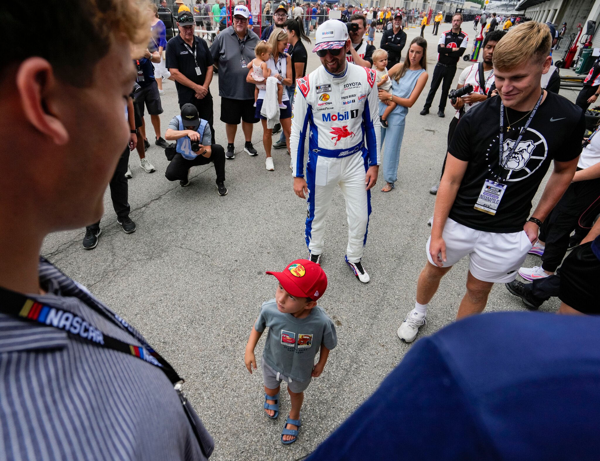 Chase Briscoe finishes near the top in his home state at NASCAR's Brickyard 400