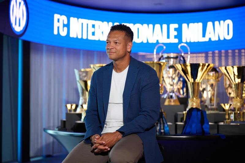 Fredy Guarin at Inter HQ