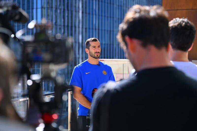 Mkhitaryan: "Happy to get going again, I try to act as an example for the young players.