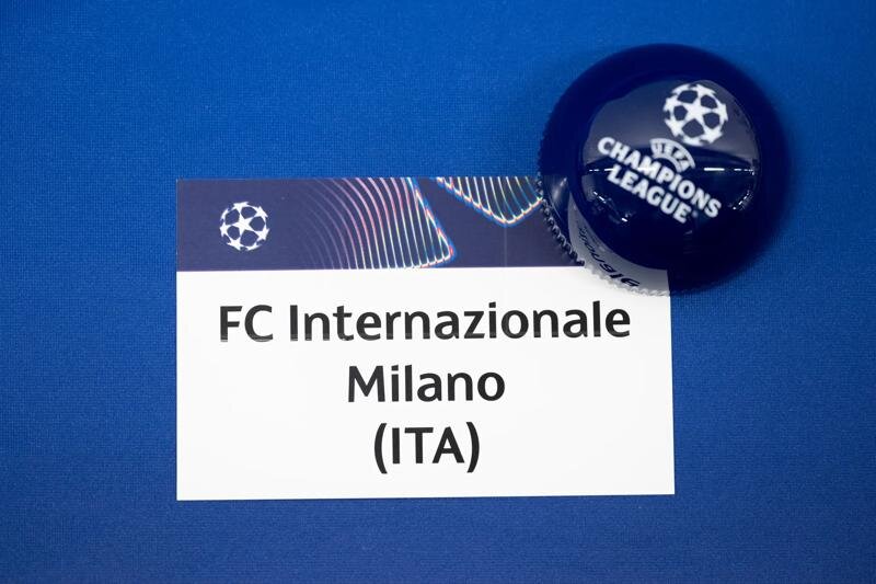 Champions League draw live on Inter TV