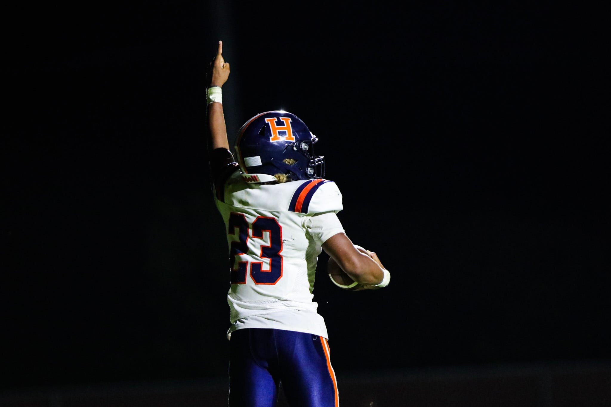 Zion Clopton carries Harrison football past West Lafayette in shootout