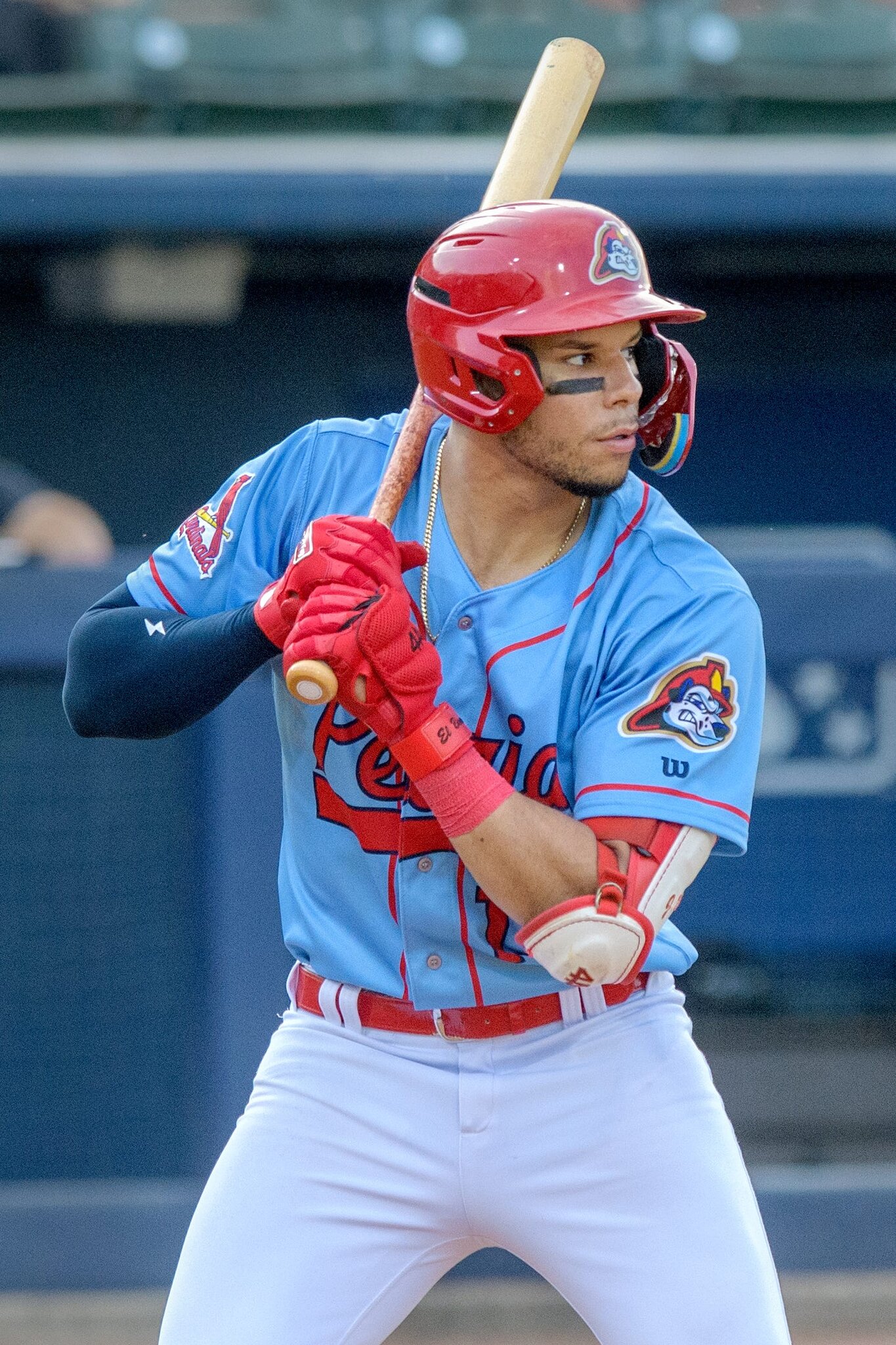 Before historic MLB debut, Cardinals slugger Josh Baez played in Peoria