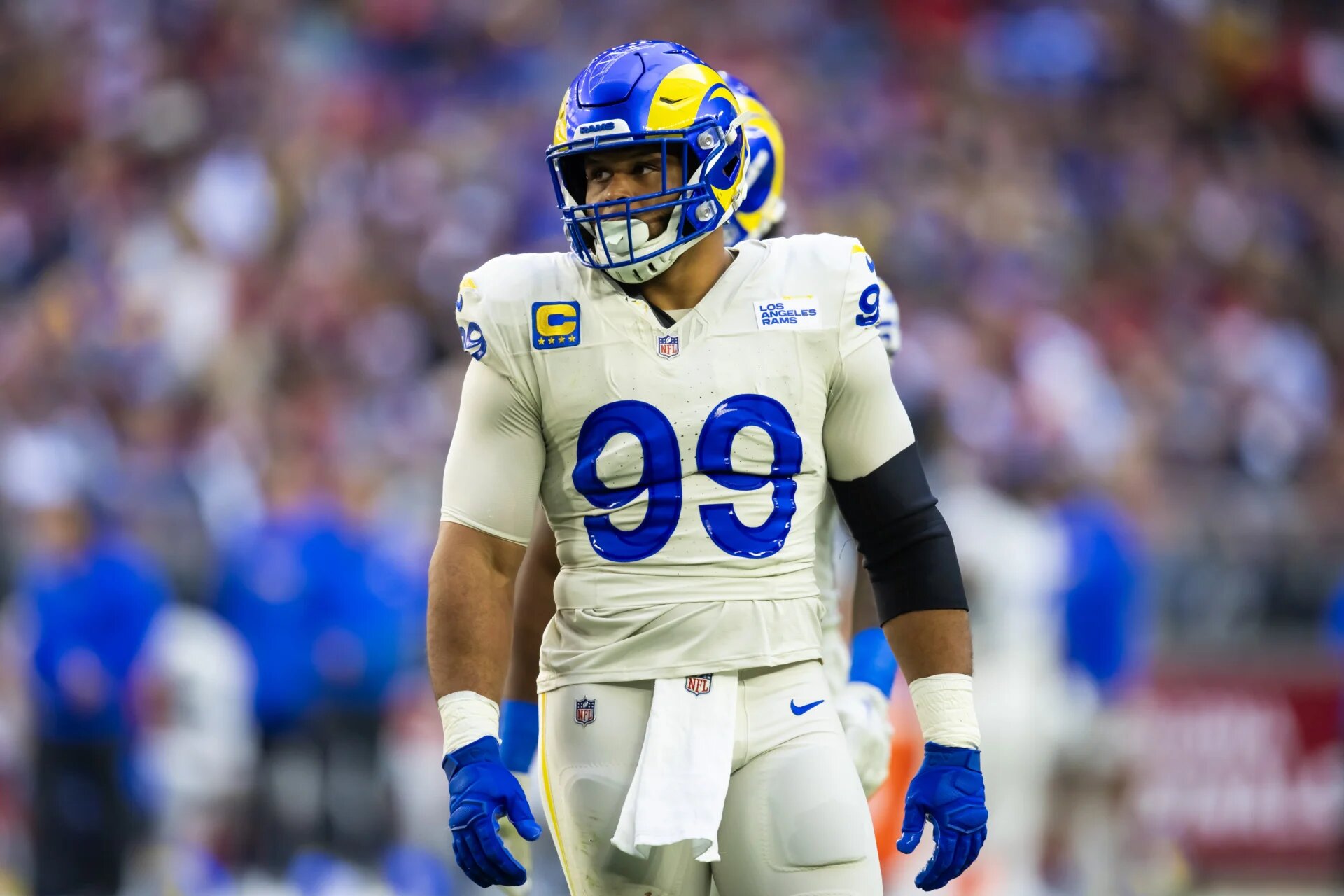 Aaron Donald Responds to Rams Return Buzz After Practice Appearance