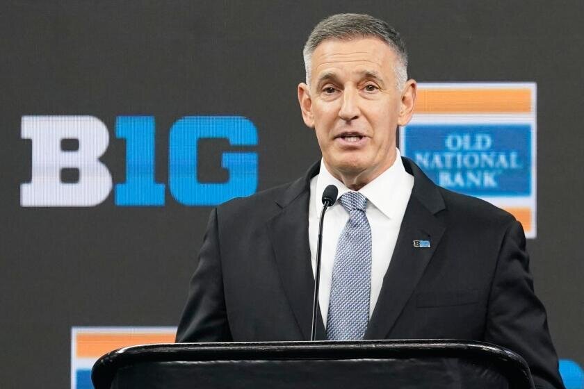 Big Ten commissioner pushes back on talk of breaking away from NCAA with SEC