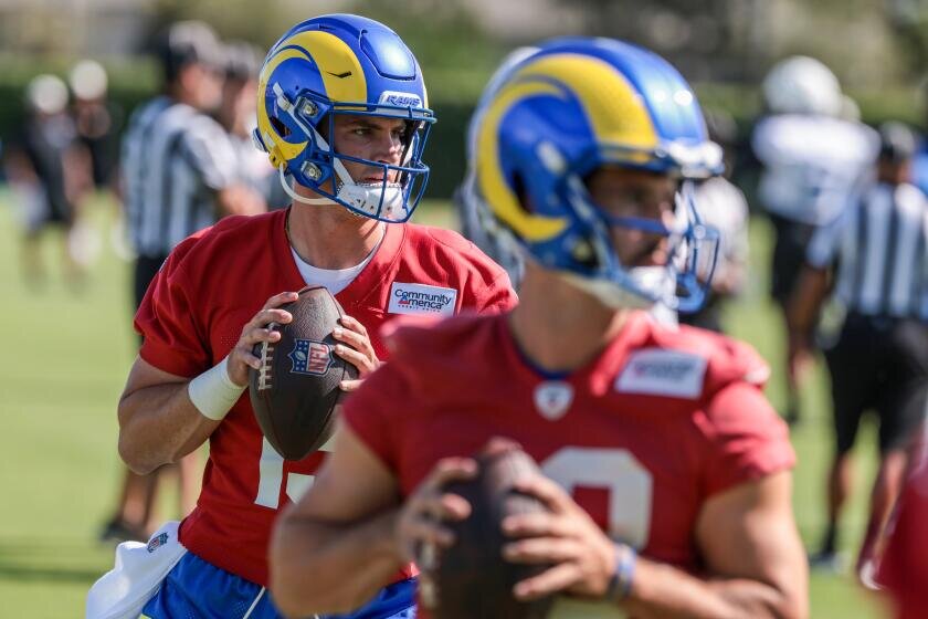 Inside Rams' camp plan to limit Matthew Stafford and test Ty Simpson, Stetson Bennett