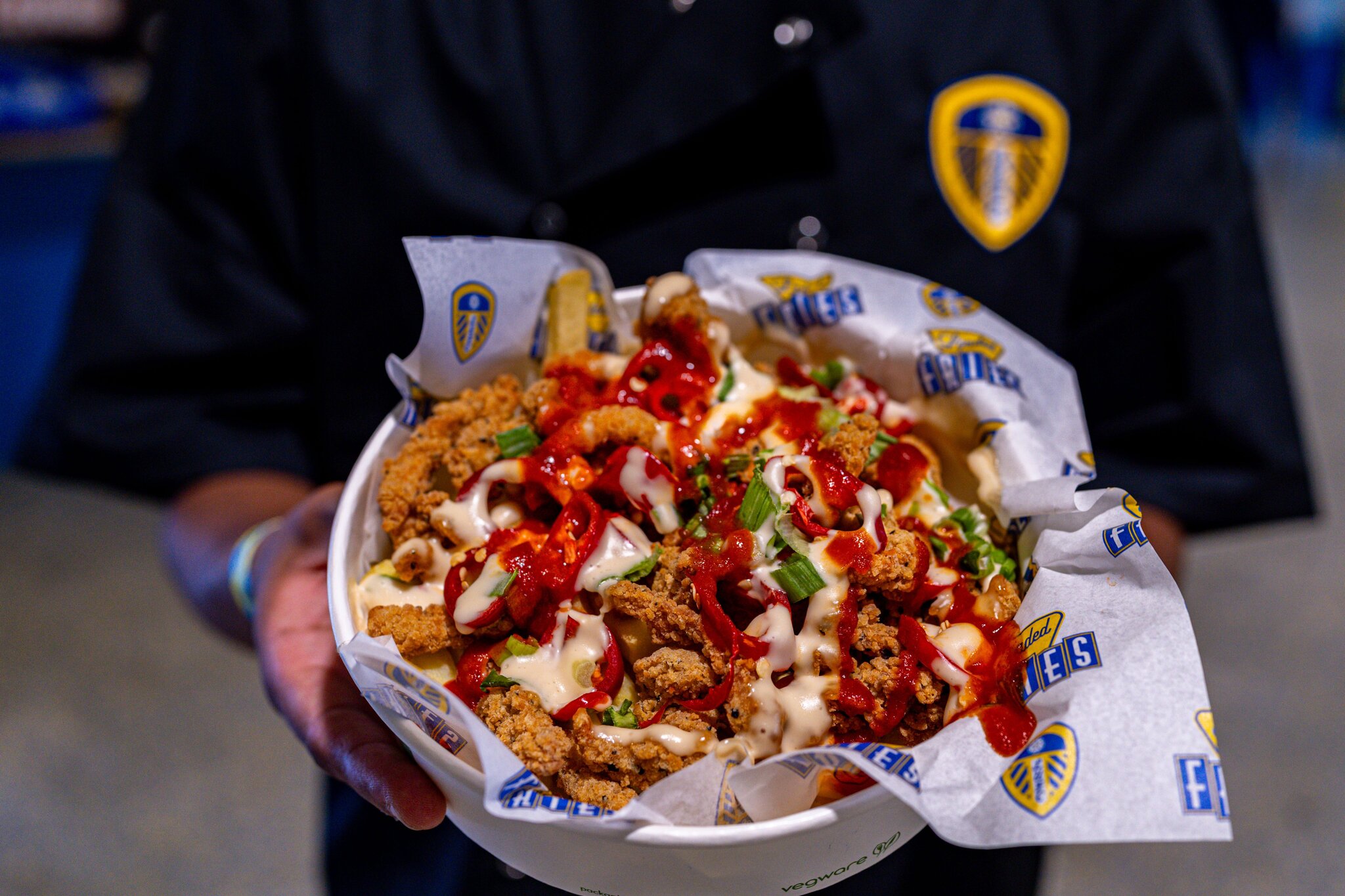 Food options available at Elland Road