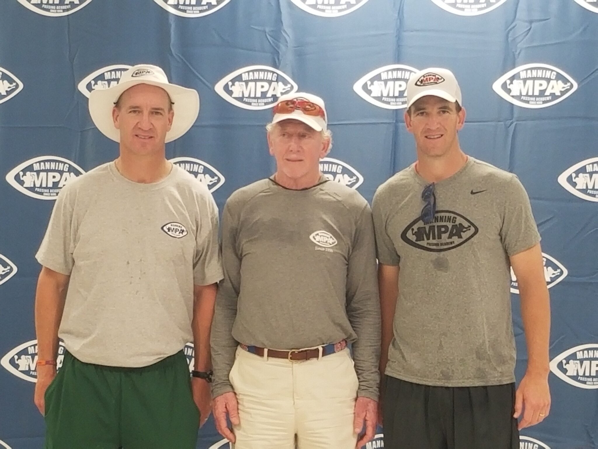 Season-by-season college stats of Archie, Peyton, Eli and Arch Manning
