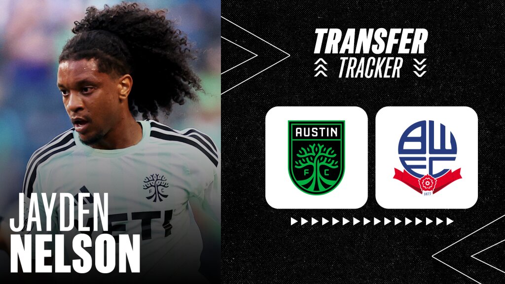 Austin FC transfer Jayden Nelson to Bolton Wanderers
