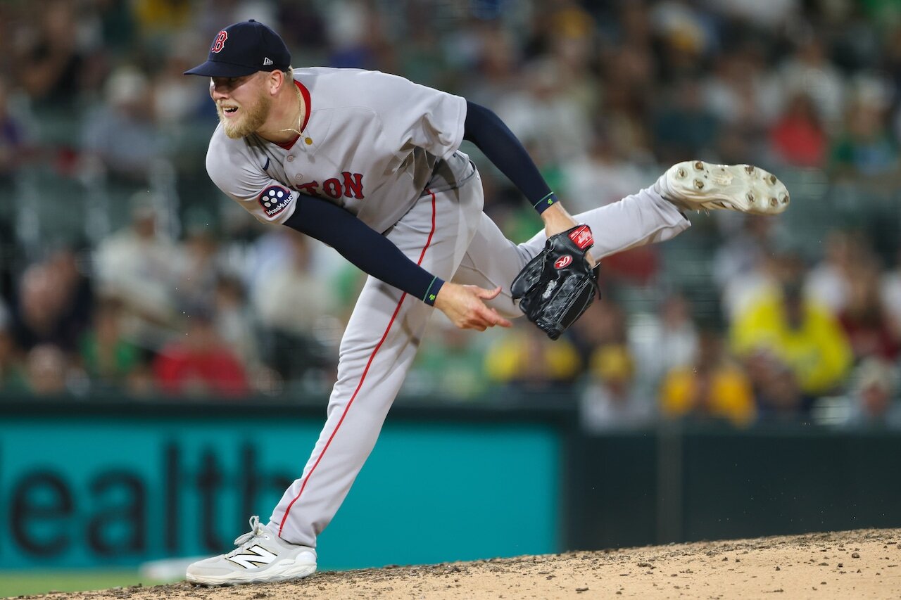 Red Sox roster moves include Boston cutting bait with rookie reliever who has pitched 35 games