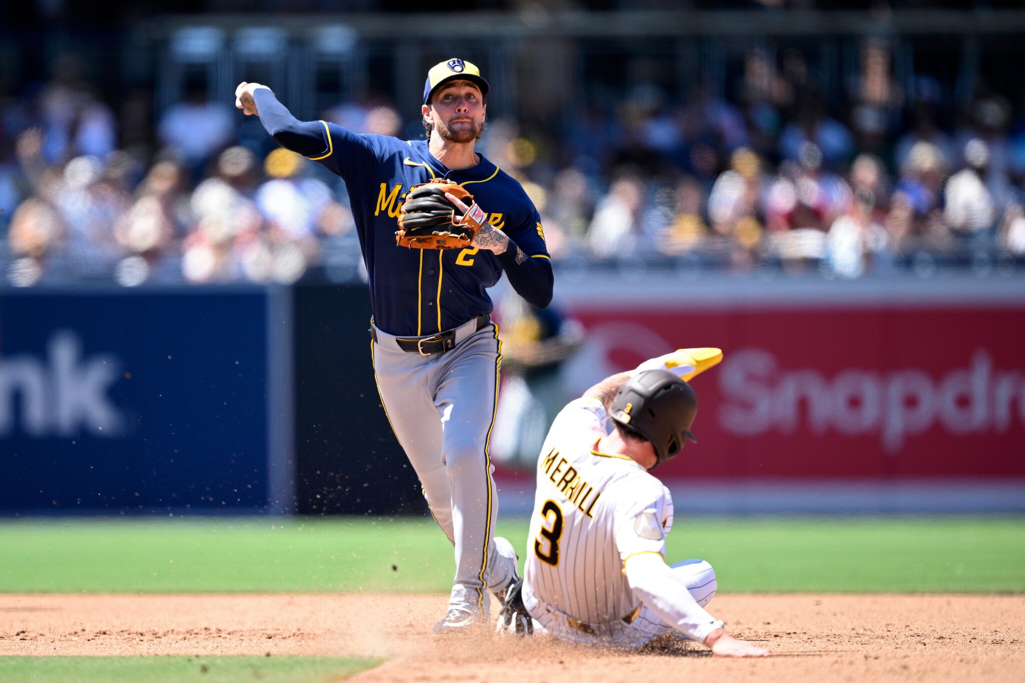 Brewers dealing with another injury during slump as Brice Turang is out