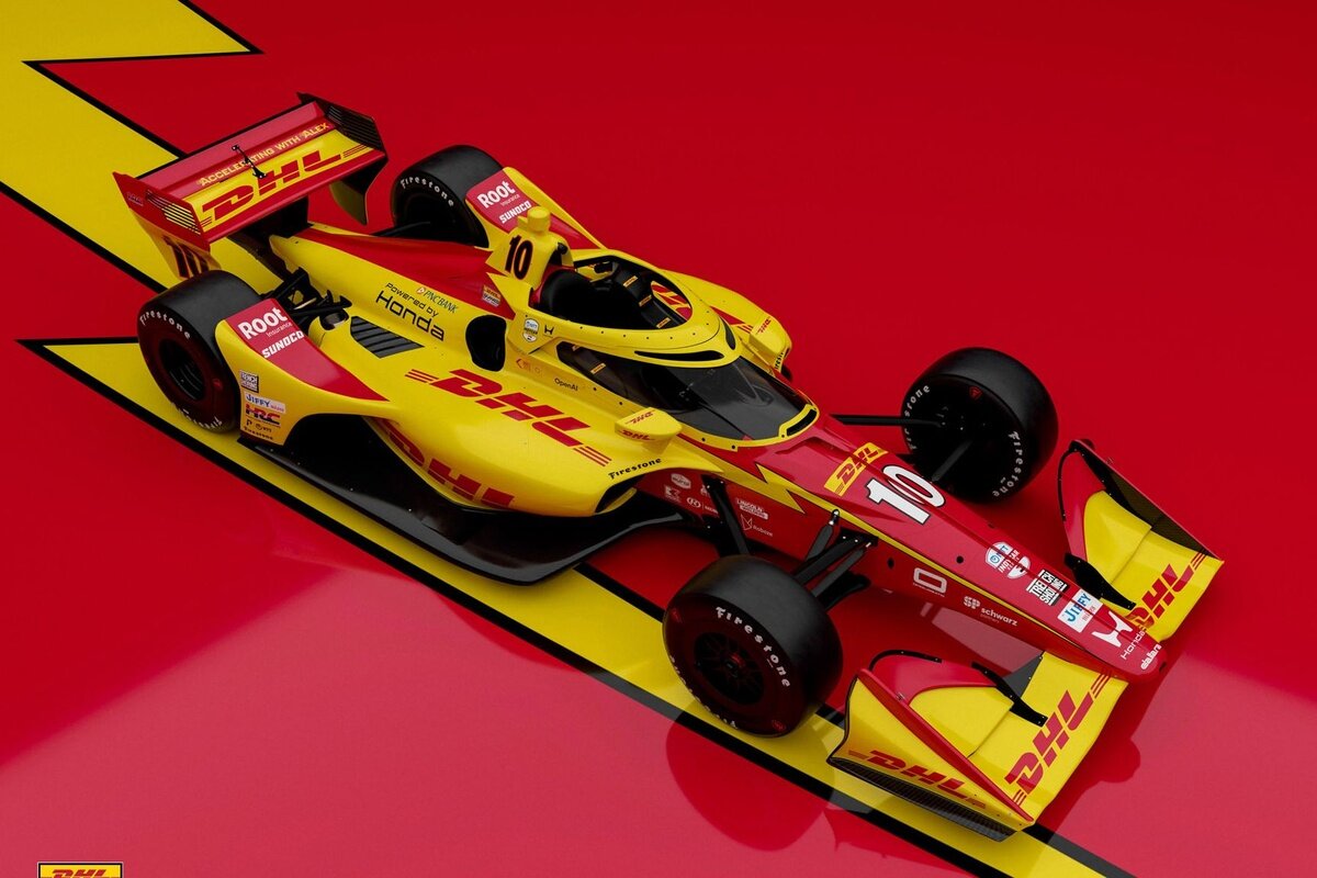 Iconic lightning bolt returns: Chip Ganassi Racing and DHL to honor Alex Zanardi at Laguna Seca