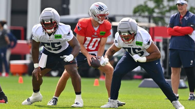 Patriots' Jared Wilson Opens Up About Position Change From Guard to Center