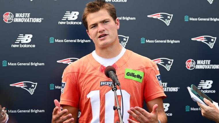 Drake Maye Makes Feelings Clear About Patriots Trash Talk
