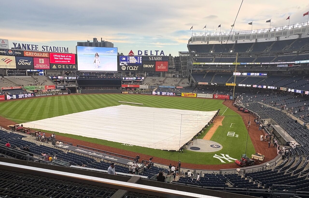 Yankees, Braves weather report Friday: First pitch delayed (8/7/26)