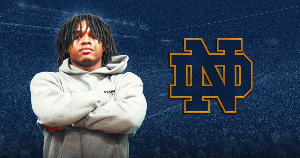 Prized 2028 EDGE Darieon Prescott takes the leap, commits early to Notre Dame