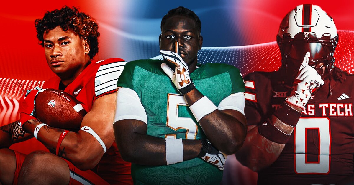 Where the top defensive linemen in the 2027 class are committed