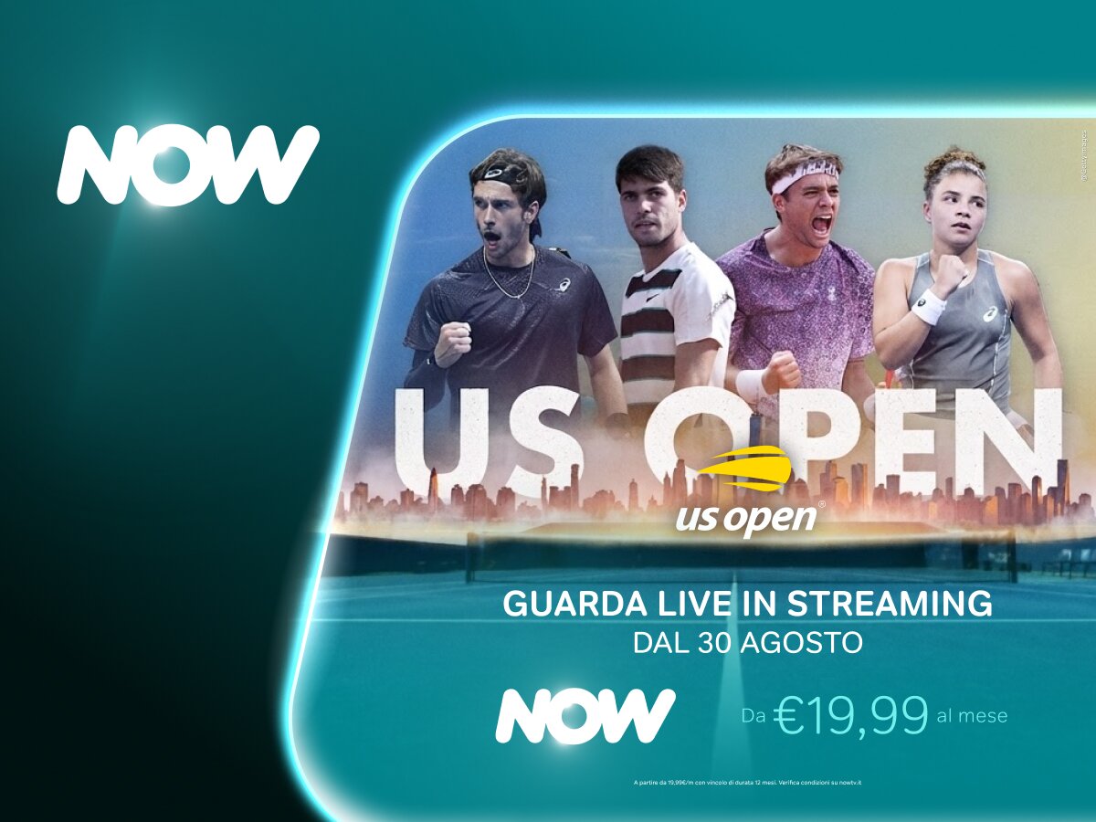 🎾 Top tennis is here! Stream every US Open match on NOW 🔥